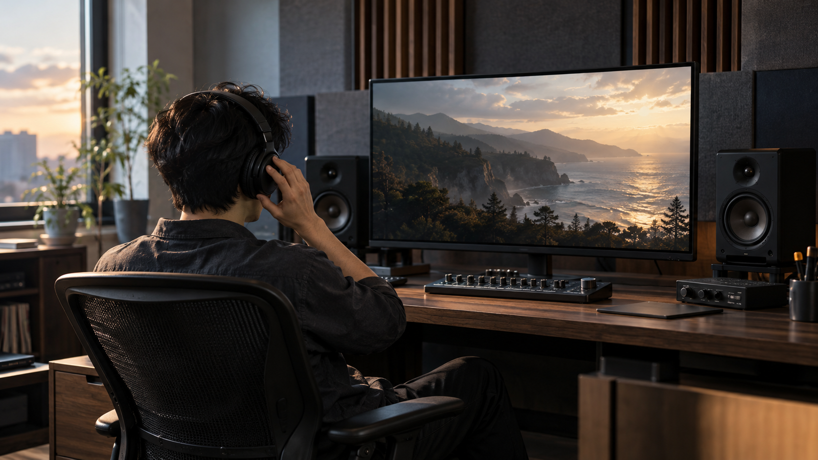 そのCM、SNSでも使える音楽ですか。をテーマにしたビジュアル